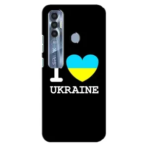 Чехол с Украинской символикой на Техно Спарк 7 Про