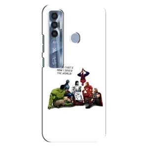 Чехлы для TECNO Spark 7 Pro (Для Христиан) (Иисус супергерой)