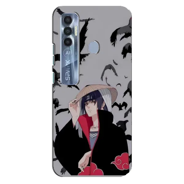 Чехол с рисунком «Итачи Ворони» для TECNO Spark 7 Pro Чехол с рисунком «Итачи Ворони» для TECNO Spark 7 Pro