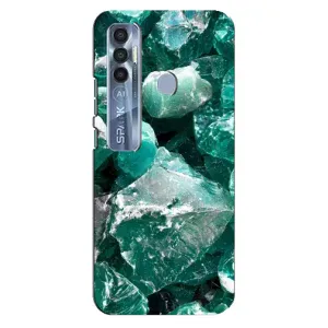 Чехол (Дорого -богато) на TECNO Spark 7 Pro (Изумруд)