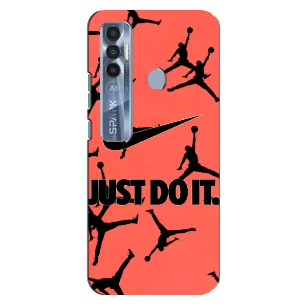 Чехол с рисунком «Just Do It» для TECNO Spark 7 Pro Чехол с рисунком «Just Do It» для TECNO Spark 7 Pro