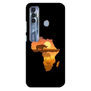 Літній Чохол на TECNO Spark 7 Pro (Карта)