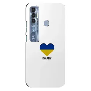 Чехлы силиконовые (Город Харьков) на Техно Спарк 7 Про (Kharkiv)
