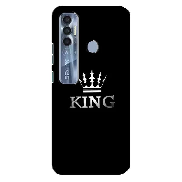 Чехол с рисунком «KING» для TECNO Spark 7 Pro Чехол с рисунком «KING» для TECNO Spark 7 Pro