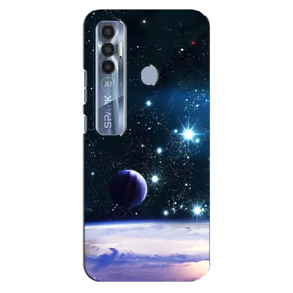 Чехол с рисунком «Космический вид» для TECNO Spark 7 Pro Чехол с рисунком «Космический вид» для TECNO Spark 7 Pro