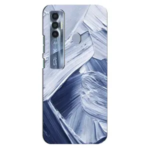 Чехлы со смыслом для TECNO Spark 7 Pro (Краски мазки)