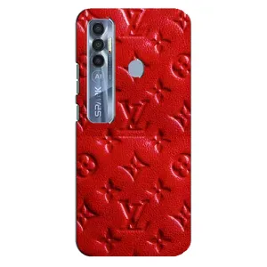 Текстурный Чехол Louis Vuitton для Техно Спарк 7 Про