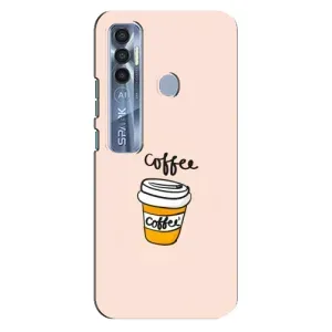 Чохол з зображенням смачної їжі для TECNO Spark 7 Pro (Кружка Кави)