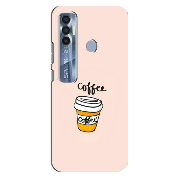 Чехол с рисунком «Кружка кофе» для TECNO Spark 7 Pro Чехол с рисунком «Кружка кофе» для TECNO Spark 7 Pro