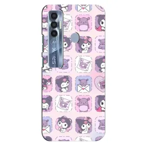 Чехол с персонажем Куроми на TECNO Spark 7 Pro (Куроми обои)