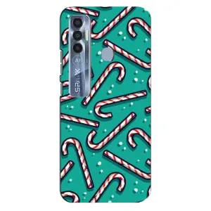 Силиконовый бампер на рождество для TECNO Spark 7 Pro