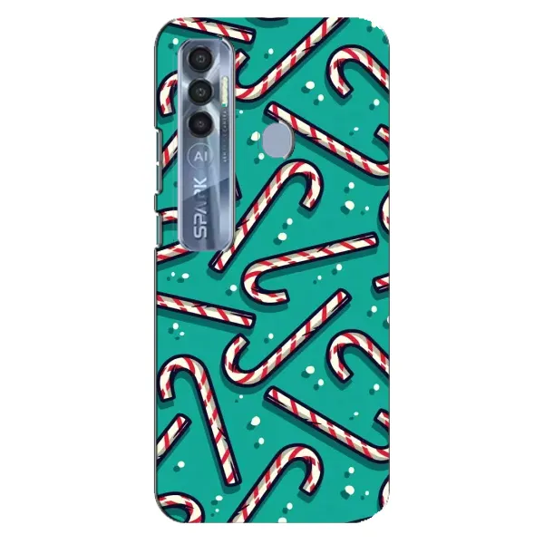Чехол с рисунком «Леденцы» для TECNO Spark 7 Pro Чехол с рисунком «Леденцы» для TECNO Spark 7 Pro