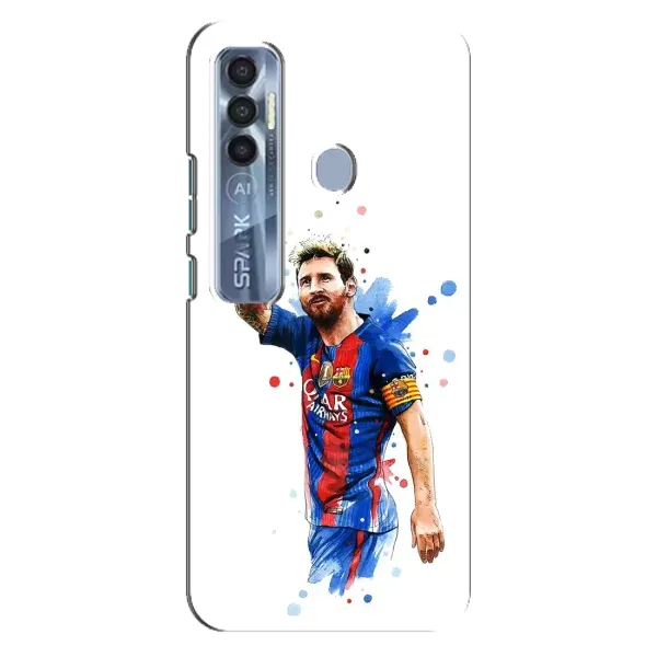 Чехол с рисунком «Leo Messi» для TECNO Spark 7 Pro Чехол с рисунком «Leo Messi» для TECNO Spark 7 Pro
