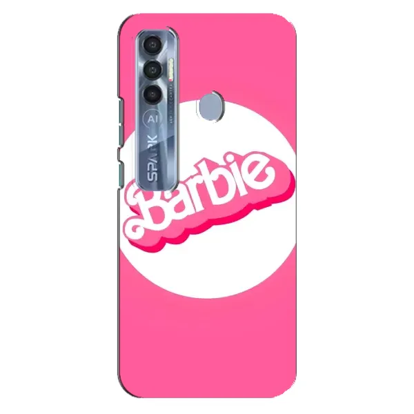 Чехол с рисунком «Лого Барби» для TECNO Spark 7 Pro Чехол с рисунком «Лого Барби» для TECNO Spark 7 Pro
