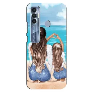 Чохли для МАМИ на TECNO Spark 7 Pro (Мама і дочка)