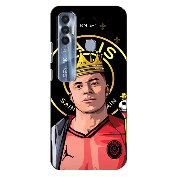 Чехол с рисунком «Mbappe King» для TECNO Spark 7 Pro Чехол с рисунком «Mbappe King» для TECNO Spark 7 Pro