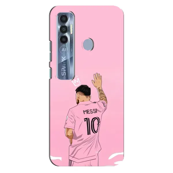 Чехол с рисунком «Месси Маями» для TECNO Spark 7 Pro Чехол с рисунком «Месси Маями» для TECNO Spark 7 Pro