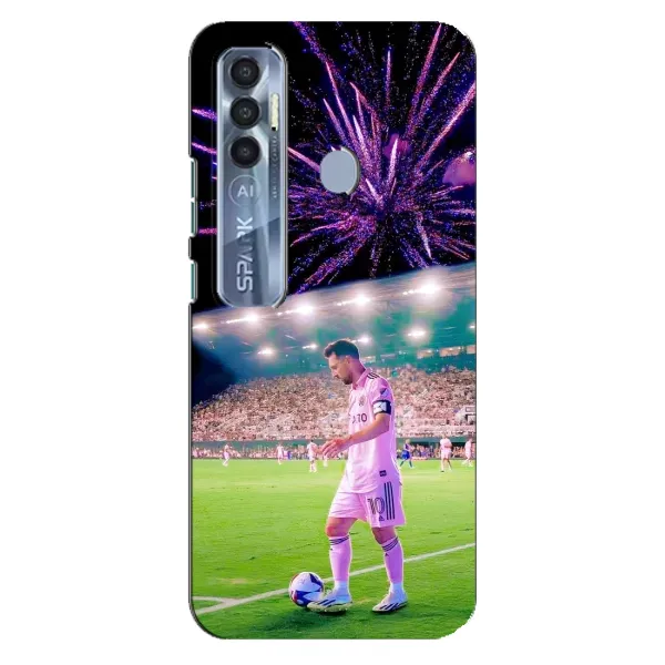 Чехол с рисунком «Месси в Майами» для TECNO Spark 7 Pro Чехол с рисунком «Месси в Майами» для TECNO Spark 7 Pro