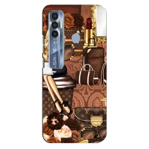 Чехол Стиль Louis Vuitton на TECNO Spark 7 Pro (Мода Луи Виттон)