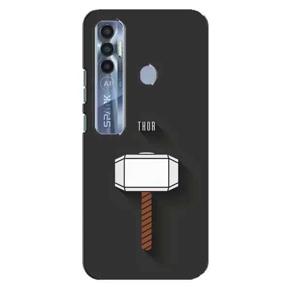 Чехол с рисунком «Молот Тора» для TECNO Spark 7 Pro