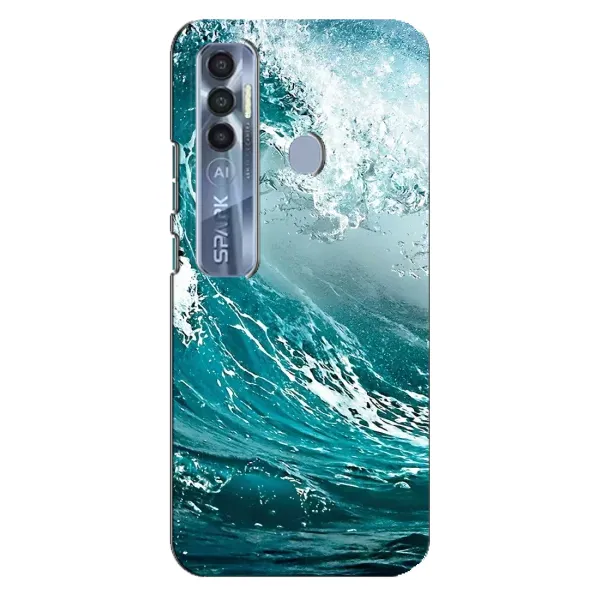 Чехол с рисунком «Морская волна» для TECNO Spark 7 Pro