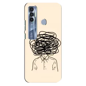 Чехлы со смыслом для TECNO Spark 7 Pro (Мысли)
