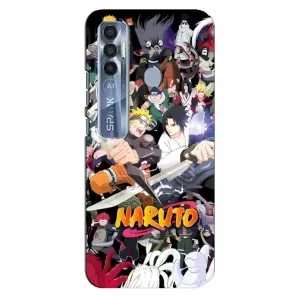 Купить Чохли на телефон з принтом Anime для TECNO Spark 7 Pro (Наруто постер)