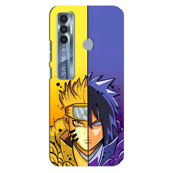 Чехол с рисунком «Naruto Vs Sasuke» для TECNO Spark 7 Pro Чехол с рисунком «Naruto Vs Sasuke» для TECNO Spark 7 Pro