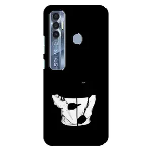 Силіконовый Чохол на TECNO Spark 7 Pro з картинкою НАЙК (Nike стиль)