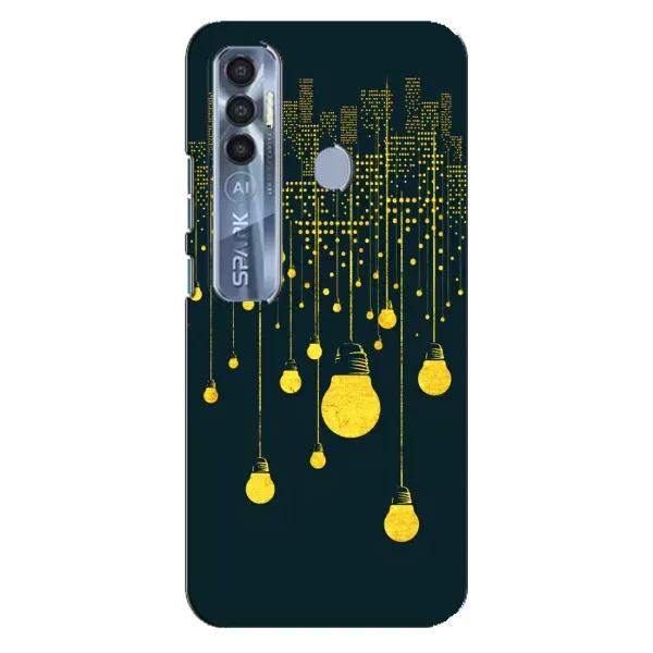 Чехол с рисунком «Ночной город» для TECNO Spark 7 Pro Чехол с рисунком «Ночной город» для TECNO Spark 7 Pro