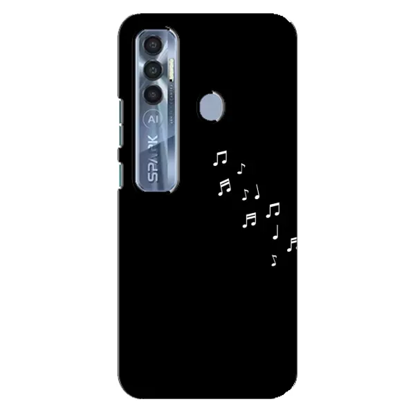 Чехол с рисунком «Ноты» для TECNO Spark 7 Pro Чехол с рисунком «Ноты» для TECNO Spark 7 Pro