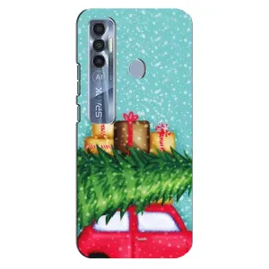Чохол новорічна ялинка на TECNO Spark 7 Pro (Новорічний настрій)