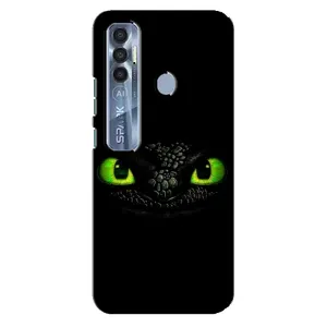 Чехол дракон Беззубик для TECNO Spark 7 Pro (Глаза Беззубика)