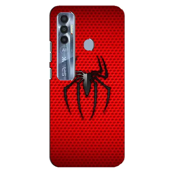 Чехол с рисунком «Паук марвел» для TECNO Spark 7 Pro Чехол с рисунком «Паук марвел» для TECNO Spark 7 Pro