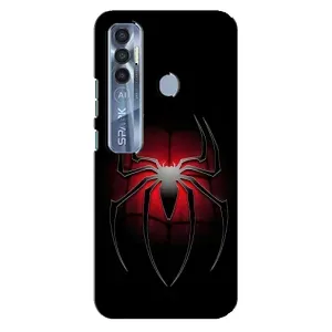 Чехол Супергерой Человека Паука на TECNO Spark 7 Pro (Паук)