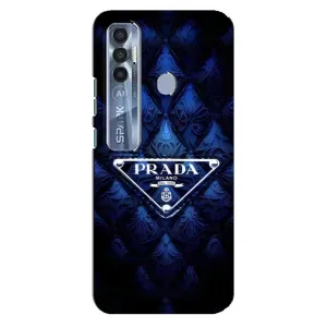 Чехол (Dior, Prada, YSL, Chanel) для TECNO Spark 7 Pro (Прада)