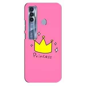 Дівчачий Чохол для TECNO Spark 7 Pro (Princess)
