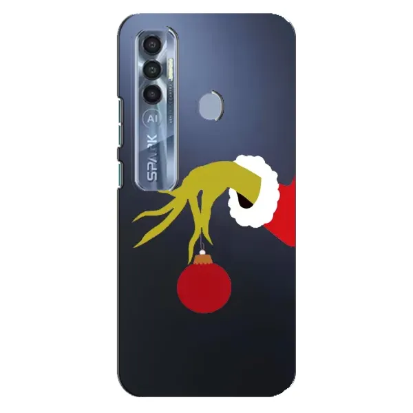 Чехол с рисунком «Рука Гринча» для TECNO Spark 7 Pro