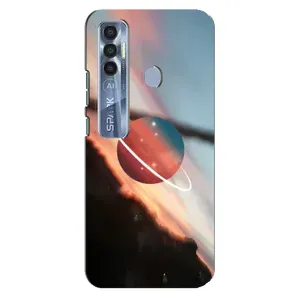 Чехол (ТПУ) с планетами на TECNO Spark 7 Pro
