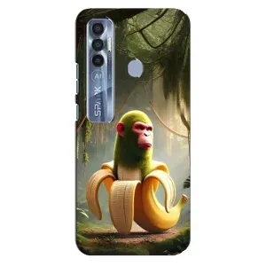 Чохол з мемами траралело тралала для TECNO Spark 7 Pro (Шимпанзіні бананіні)