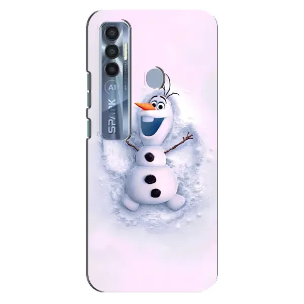 Чехол с рисунком «Снеговик Олов» для TECNO Spark 7 Pro Чехол с рисунком «Снеговик Олов» для TECNO Spark 7 Pro