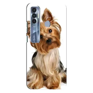 Чехол (ТПУ) Милые собачки для TECNO Spark 7 Pro (Собака Терьер)