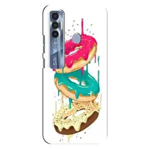 Чохол з зображенням смачної їжі для TECNO Spark 7 Pro (Соковиті пончики)