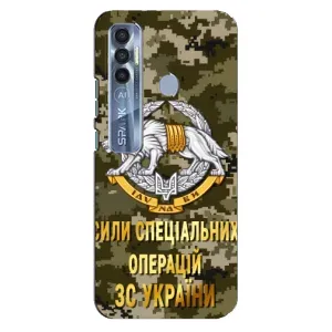 Чехлы на военную тематику для TECNO Spark 7 Pro (ССО ЗСУ)