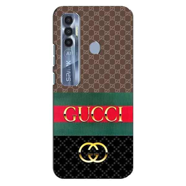 Чехол с рисунком «Стиль GUCCI» для TECNO Spark 7 Pro Чехол с рисунком «Стиль GUCCI» для TECNO Spark 7 Pro