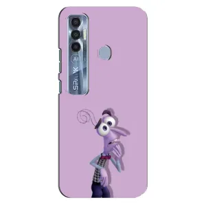 Чехол Головоломка для TECNO Spark 7 Pro - (AlphaPrint) (Страх)