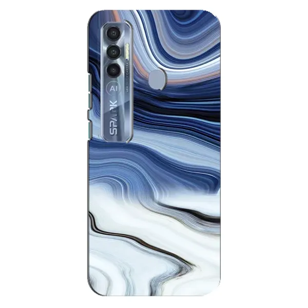 Чехол с рисунком «Светлый мрамор» для TECNO Spark 7 Pro Чехол с рисунком «Светлый мрамор» для TECNO Spark 7 Pro