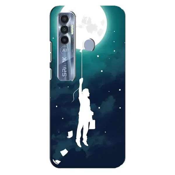 Чехол с рисунком «To The moon» для TECNO Spark 7 Pro Чехол с рисунком «To The moon» для TECNO Spark 7 Pro