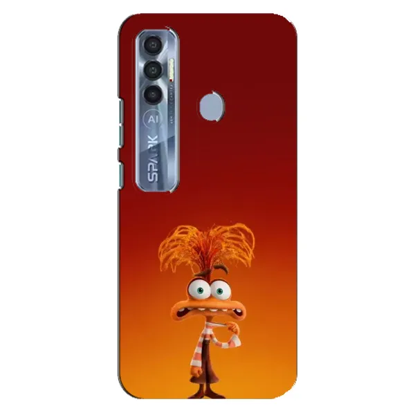 Чехол с рисунком «Тревожность» для TECNO Spark 7 Pro Чехол с рисунком «Тревожность» для TECNO Spark 7 Pro