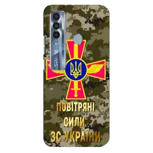 Чехлы на военную тематику для TECNO Spark 7 Pro (ВС ЗСУ)
